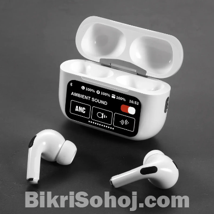 A9 Pro ANC Touch Screen Display Earbuds